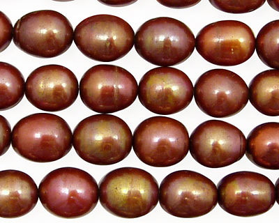Rusty Pink Rice 9-11mm