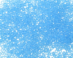 Matte Aquamarine Round 11/0 Seed Bead