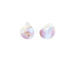 Unicorne Beads Glass Wild Hyacinth Teardrop 9-10mm