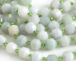 Burma Jade Energy Tube 8x7mm