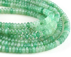 Green Aventurine Thin Rondelle 3x6mm
