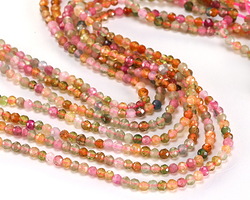 Tourmaline Faceted Round 2.5-3mm