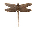 Vintaj Natural Brass Enchanted Dragonfly Focal 49x43mm