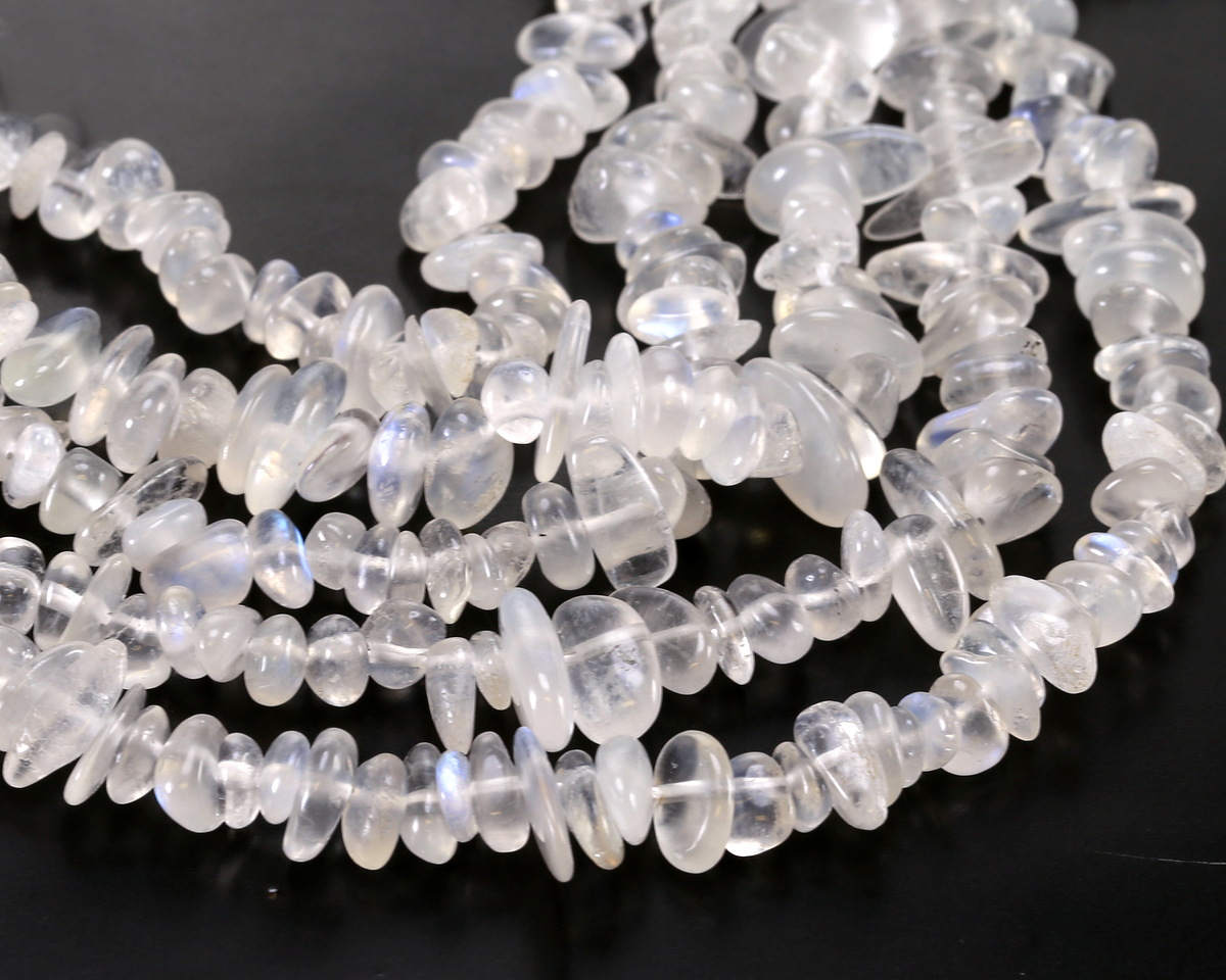 Blue Moonstone (A) Chips 2-5x5-12mm