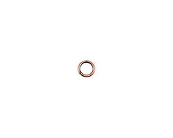 Nunn Design Antique Copper (plated) Round Jump Ring 4.5mm, 21 gauge