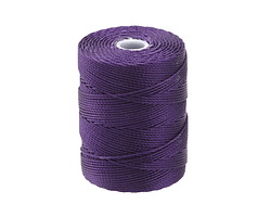 C-Lon Purple (.5mm) Bead Cord