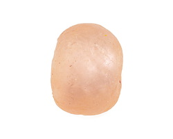 African Recycled Glass Rosaline Large Tumbled Rondelle 15-20x21-24mm