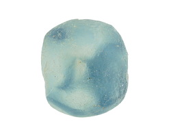 African Recycled Glass Water Large Tumbled Round 18-22x22-25mm