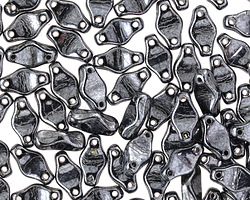 TOHO Cradle Bead Hematite Vertical 2-Hole 6x10mm