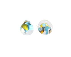 Unicorne Beads Glass Summer Breeze Teardrop 9-10mm