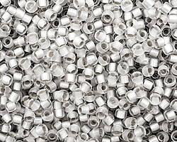 TOHO Crystal (with Frosted Silver Lining) Round 8/0 Seed Bead