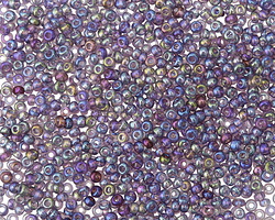 Rainbow Tanzanite Round 11/0 Seed Bead
