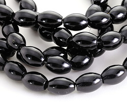 Black Onyx Rice 16x12-13mm