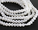 Mother of Pearl Peanut Beads 4x8mm
