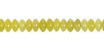 Olive Jade Thin Rondelle 3x6mm