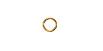 Waterproof 18K Gold PVD Plated Stainless Steel Jump Ring 8mm, 18 gauge