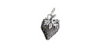 Nina Designs Sterling Silver Strawberry Charm 9x17mm