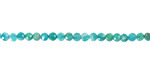 Russian Amazonite (A) Microfaceted Round 3mm