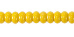Yellow Glass Rondelle 5x8mm