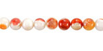 Spiny Oyster Shell (Light) Round 6mm