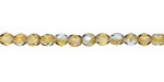 Czech Glass Twilight Crystal Fire Polished Round 4mm