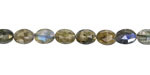 Labradorite (A) Microfaceted Oval 8x6mm