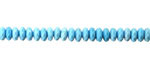 Howlite Turquoise Faceted Spacer Rondelle 2x5mm
