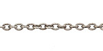 Antique Silver (plated) Round Wire Cable Chain, 5' Package