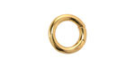 18K Gold (plated) Large Round Clasp 15mm