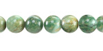 Dragon Blood Jade Round 8mm