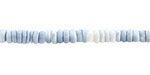 Owyhee Blue Opal (enhanced) Ombre Heishi 5-6mm