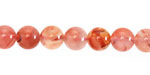 Nanhong Agate (Southern Red Agate) Round 8mm