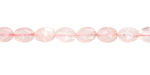 Madagascar Rose Quartz (A) Microfaceted Oval 8x6mm