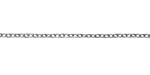 Stainless Steel Delicate Cable Chain, 2.25x1.75mm links, 5' Package