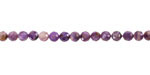 Charoite (A) Microfaceted Round 3mm