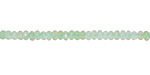 Green Aventurine Faceted Rondelle 4mm