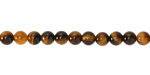 Tiger Eye (A) Round 4mm