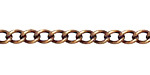 Antique Brass Medium Curb Chain