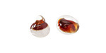 Unicorne Beads Glass Honey Ember Teardrop 9-10mm