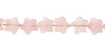 Rose Quartz Microfaceted Star 8mm
