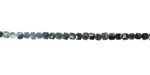 Blue Tourmaline (A) Ombré Microfaceted Cube 2mm