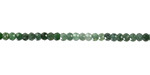 Guatemalan Jade (A) Ombré Microfaceted Rondelle 2x3mm