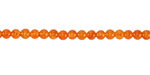 Carnelian (natural-orange) Round 3mm