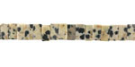 Dalmatian Jasper Squaredelle 3x6mm
