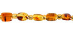 Dendritic Amber (A) Irregular Rectangle 5-7x7-11mm