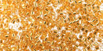 Miyuki Delica 24kt Gold Lined Crystal (DMB0033) 10/0 Seed Bead