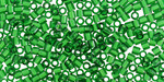 Miyuki Delica True Green (DBL0705) 8/0 Seed Bead