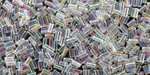 Miyuki Crystal AB Bugle Bead 3mm