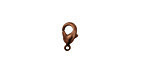 Antique Copper (plated) Lobster Clasp 10x5mm