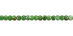 Tsavorite (A) Microfaceted Rondelle 3x4mm